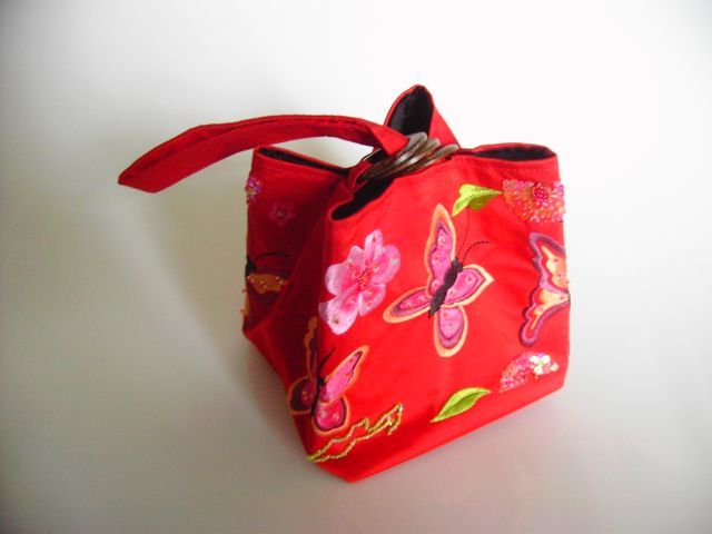 Three-ring bag (red)